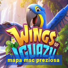 mapa msc preziosa